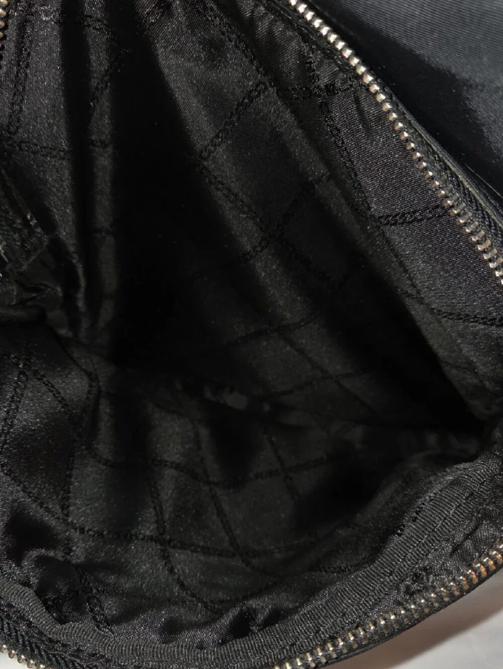 Michael Kors Black Nylon Men's Backpack with Silver Hardware